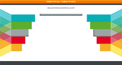 Desktop Screenshot of desarrolloeconomico.com
